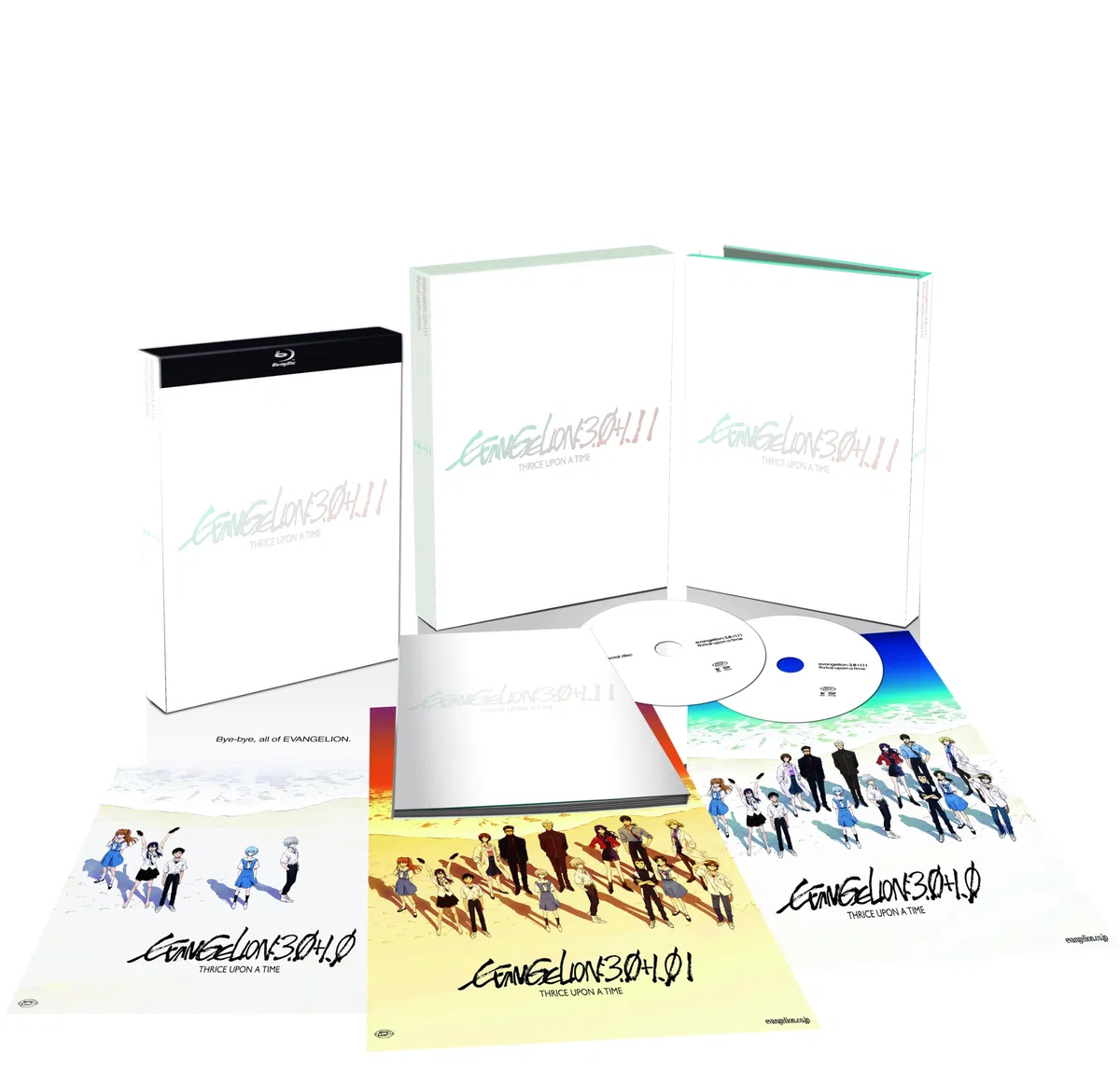Evangelion 3.0+1.11 Thrice Upon A Time (2 Blu-Ray) (First Press)