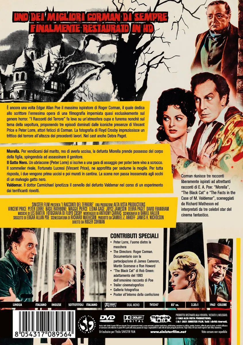 I Racconti Del Terrore (Spec.Edit.) (2 Dvd+Poster) (Restaurato In Hd)