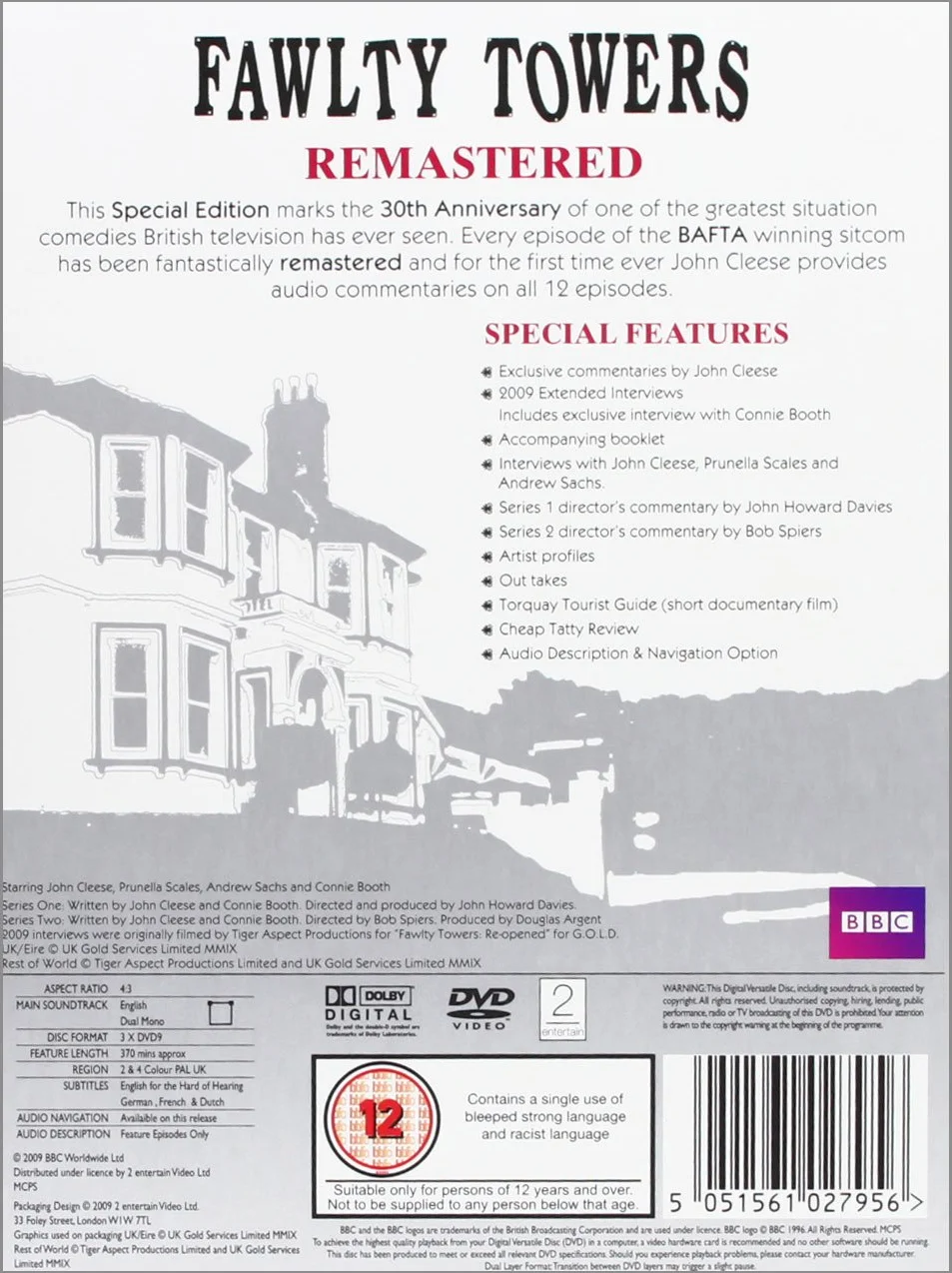 Fawlty Towers - The Complete Collection Box Set (Remastered) [Edizione: Regno Unito]