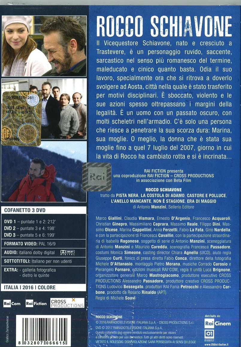 Rocco Schiavone (Box 3 Dvd)