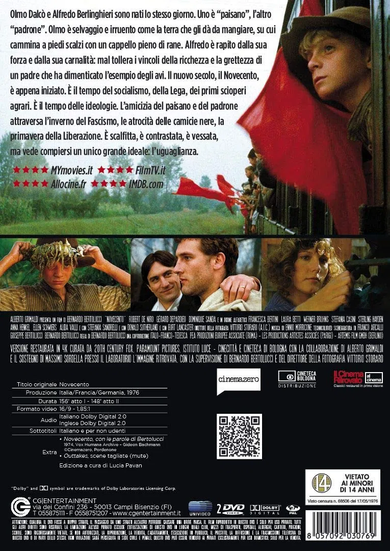 Novecento , Parte 1 + Parte 2