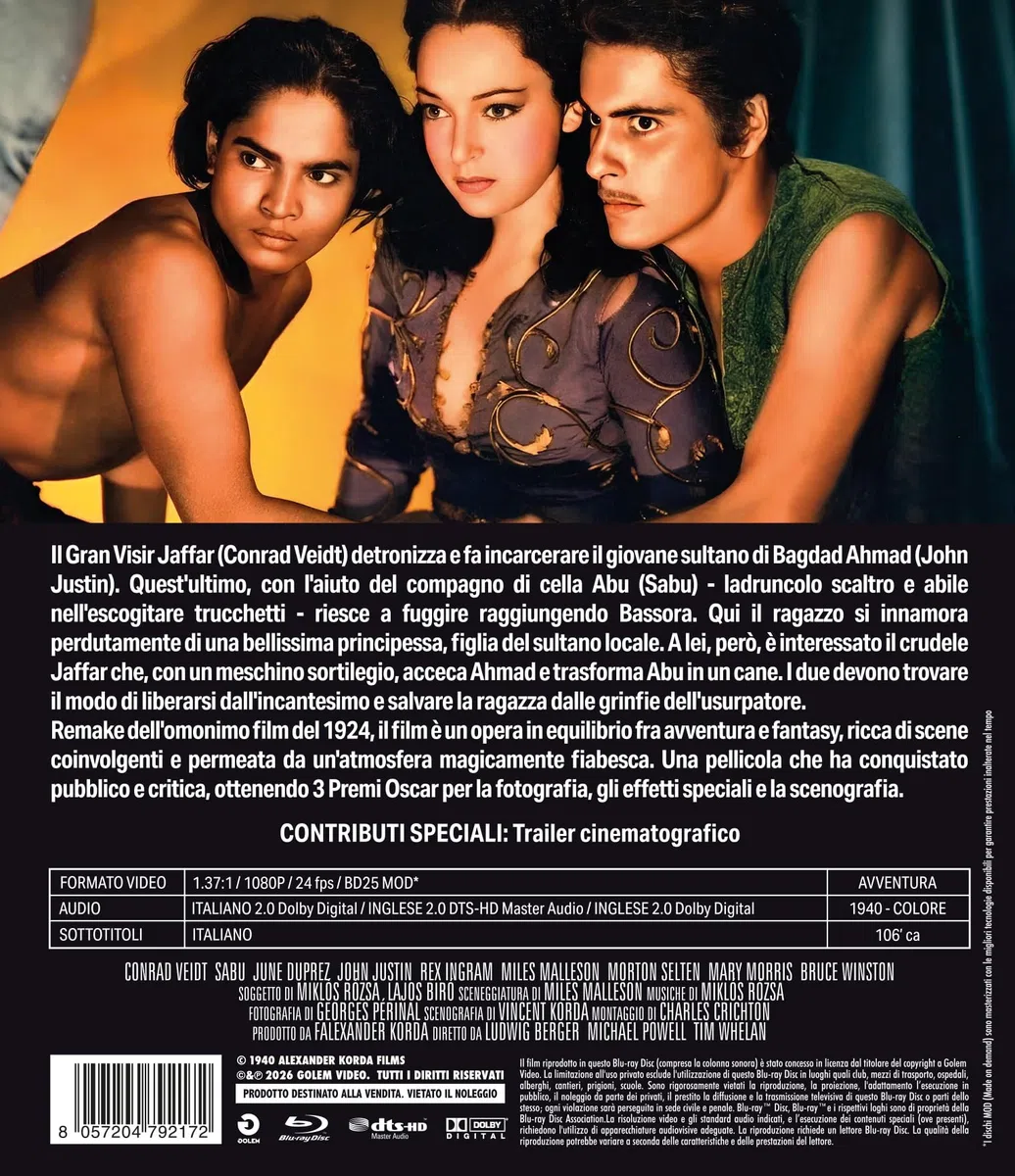 Il Ladro Di Bagdad - Blu-Ray Mod